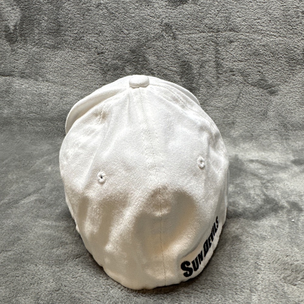 Vintage ASU Eclipse Zephyr Hat Size M/L White Sun Devils Arizona State NCAA‎ - Picture 5 of 12